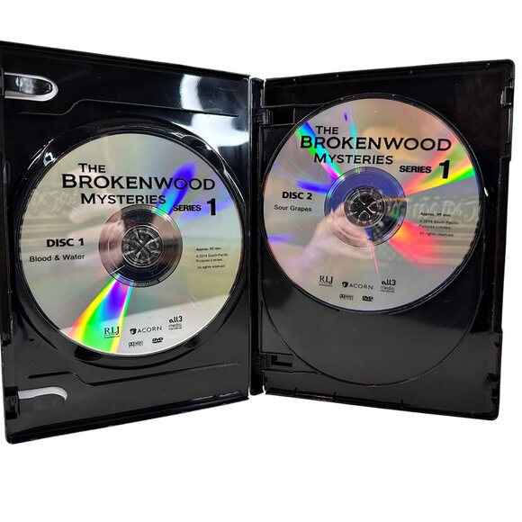 The Brokenwood Mysteries Series 1 DVD Set 4 Discs 376 Min Acorn TV Widescreen - Picture 3 of 15